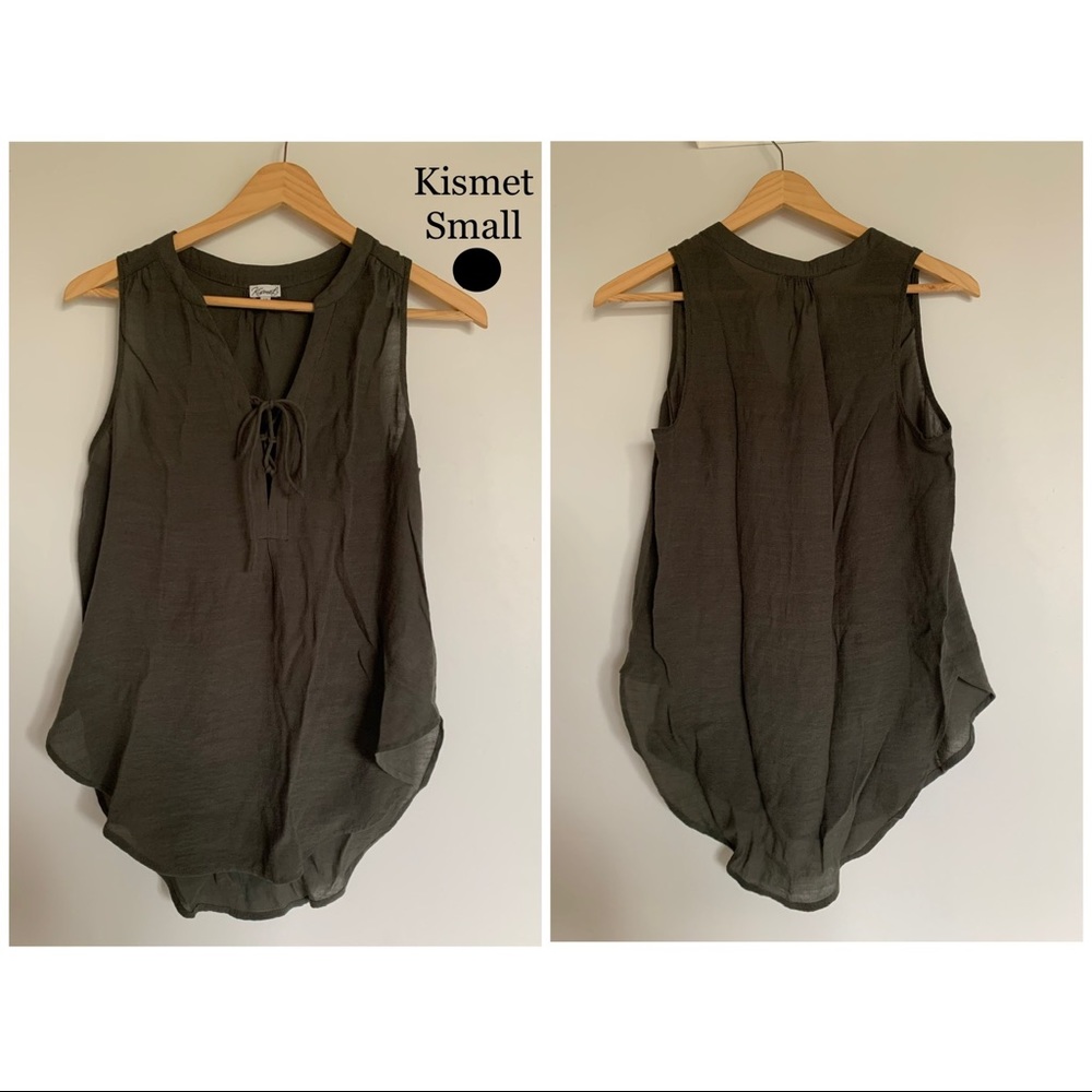 Lightweight Lace-Front Tank